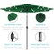 Best Choice Products 10ft Solar LED Lighted Patio Umbrella w/ Tilt Adjustment, UV-Resistant Fabric